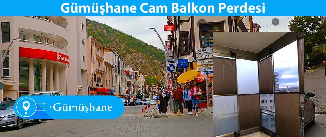 Gümüşhane cam balkon perdesi, plise perde modelleri