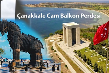 Çanakkale cam balkon için plise perde